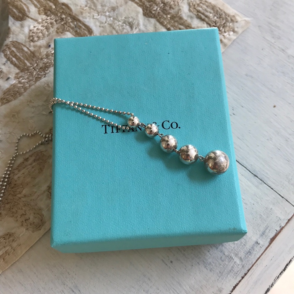 Tiffany & Co. gradual ball necklace pendant